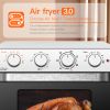 Air Fryer Toaster Oven 24 Quart - 7-In-1,with Air Fry, Roast, Toast, Broil & Bake Function