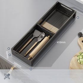 Kitchen Drawer Divider Cabinet Storage Sorting Box (Option: )